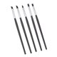 thumbnail image 4 of Set de 5 pinceles de silicona negros para resina dental Tazrigo, 4 of 5