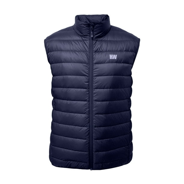 Parka Pluma HW Pullay Pro Sin Manga Azul