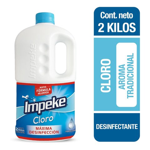 Impeke - Cloro Concentrado Tradicional 2000 Gr