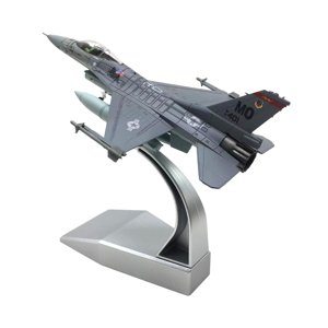 Magideal - Modelo De Avión De Combate De Aleación 1/100 Con Soporte, Coleccionables, Avión