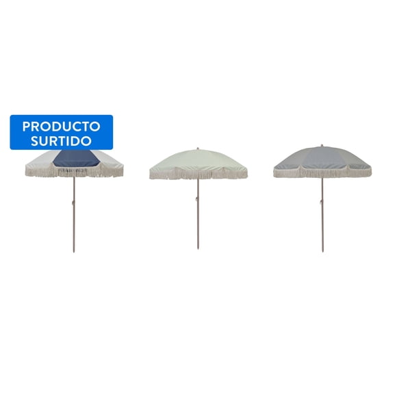 Quitasol de Playa Vintage&nbsp; 2x1,8 mt, producto surtido