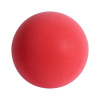 Magideal - Pelotas Hinchables Raqueta Silenciosa Pelota Deportiva Para Niños De 21 Cm De Diámetro Pelota De Juguetes Para Niños De Interior Y Exterior Pelota Edu Rojo