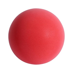 Magideal - Pelotas Hinchables Raqueta Silenciosa Pelota Deportiva Para Niños De 21 Cm De Diámetro Pelota De Juguetes Para Niños De Interior Y Exterior Pelota Edu Rojo