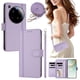 thumbnail image 2 of Funda Cartera de Cuero Sintético para Xiaomi 15 Ultra, Morado Claro, 2 of 6