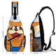 thumbnail image 2 of Pokonyan Riñonera Bandolera con Estampado Integral para Hombres y Mujeres, Bolso Cruzado Gráfico de Tendencia, Mochila de Hombro Streetwear para Ciclismo y Deportes, Riñonera Versátil Casual, 2 of 6