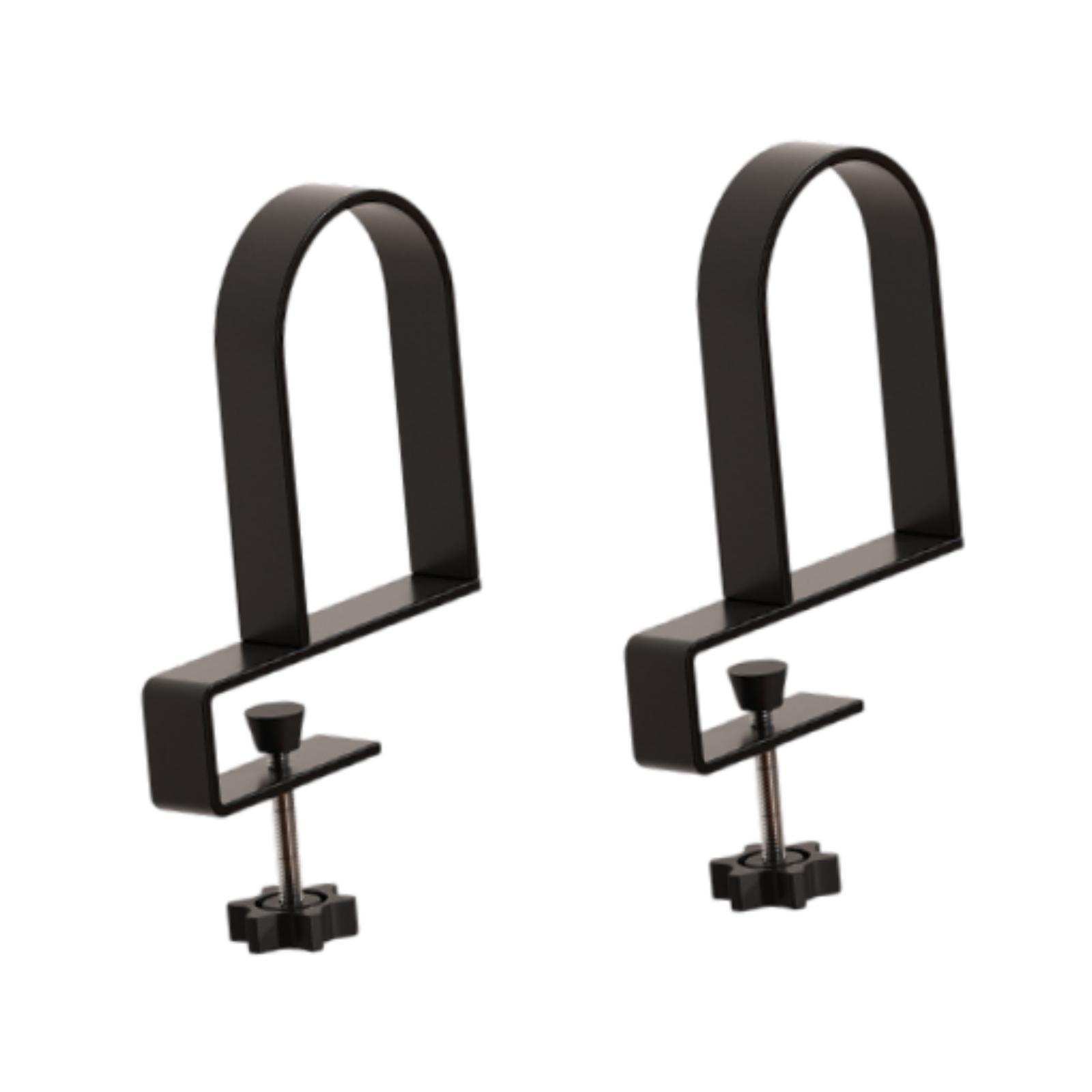 Magideal - 2X Representantes Para Estanterías Tasistas De Libros De Libros Modernos, Adornos De Escritorio, Organizador De Libros Ajustable Para El Estante De La Negro