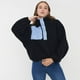 thumbnail image 3 of Polerón Mujer Polar Color Block Negro Corona, 3 of 5
