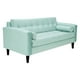 thumbnail image 2 of Sofa Retro 3c Felpa 00 Verde Agua, 2 of 6