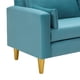 thumbnail image 3 of Sofa Sky 3C Felpa 01 Turquesa, 3 of 6