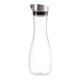 thumbnail image 1 of Botella de jugo transparente de 1,2 l, jarra de agua con tapa, 1 of 5