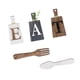 thumbnail image 1 of 5 Letras De Madera Decorativas Colgantes Para Habitación, Decoración Rústica De Madera De Granja E, 1 of 5