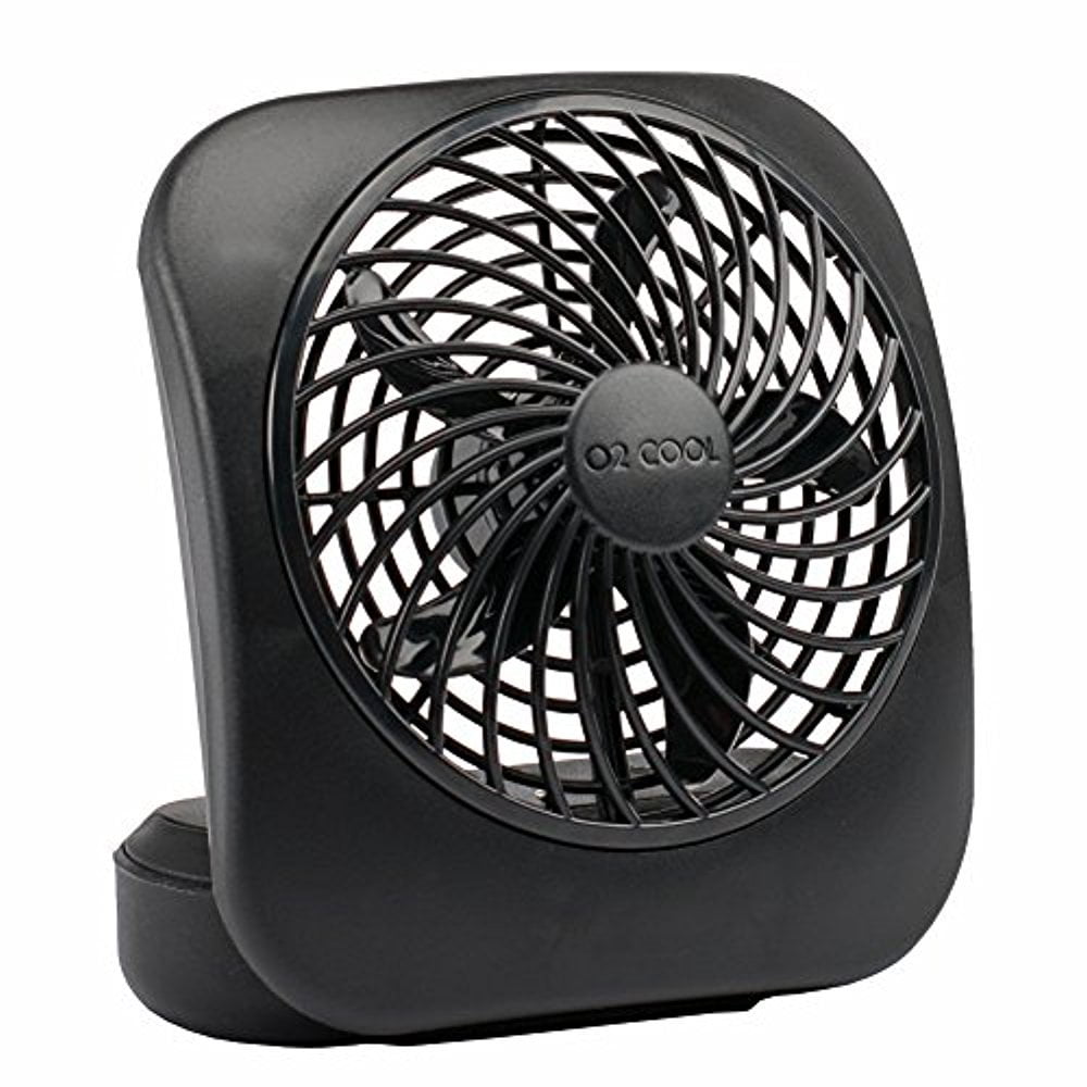 Ventilador A Pilas O2cool Treva De Escritorio Portátil De 5 Pulgadas