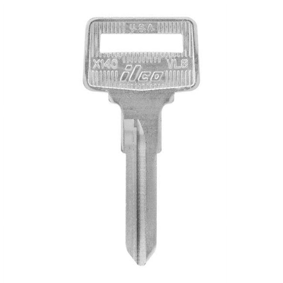 Automotive Key Blank Hillman Double Sided Volvo