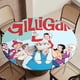 thumbnail image 5 of Las nuevas aventuras de Gilligan-theme Fitted Round Tablecloths Elastic Edged Table Covers Waterproof Table Cloth for Kitchen Holiday Party Tables Decor 150cm, 5 of 6