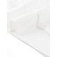 thumbnail image 5 of Agnes Orinda Chaqueta de Colegio Escolar para Mujer Tallas Grandes con Encaje Floral Transparente de Manga Larga con Cremallera Ligera Chaquetas de Béisbol 4X Blanco, 5 of 6