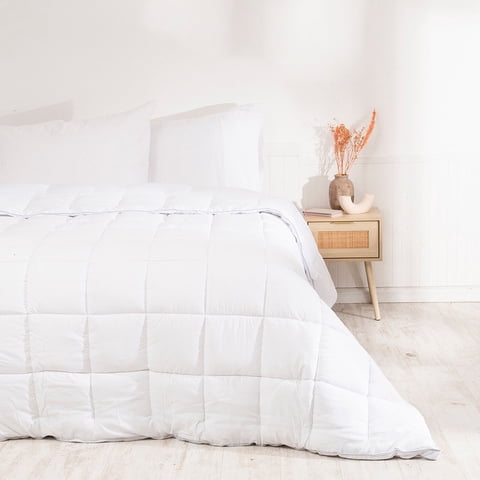 Mashini - Plumón Microfibra Nordico 2P Blanco