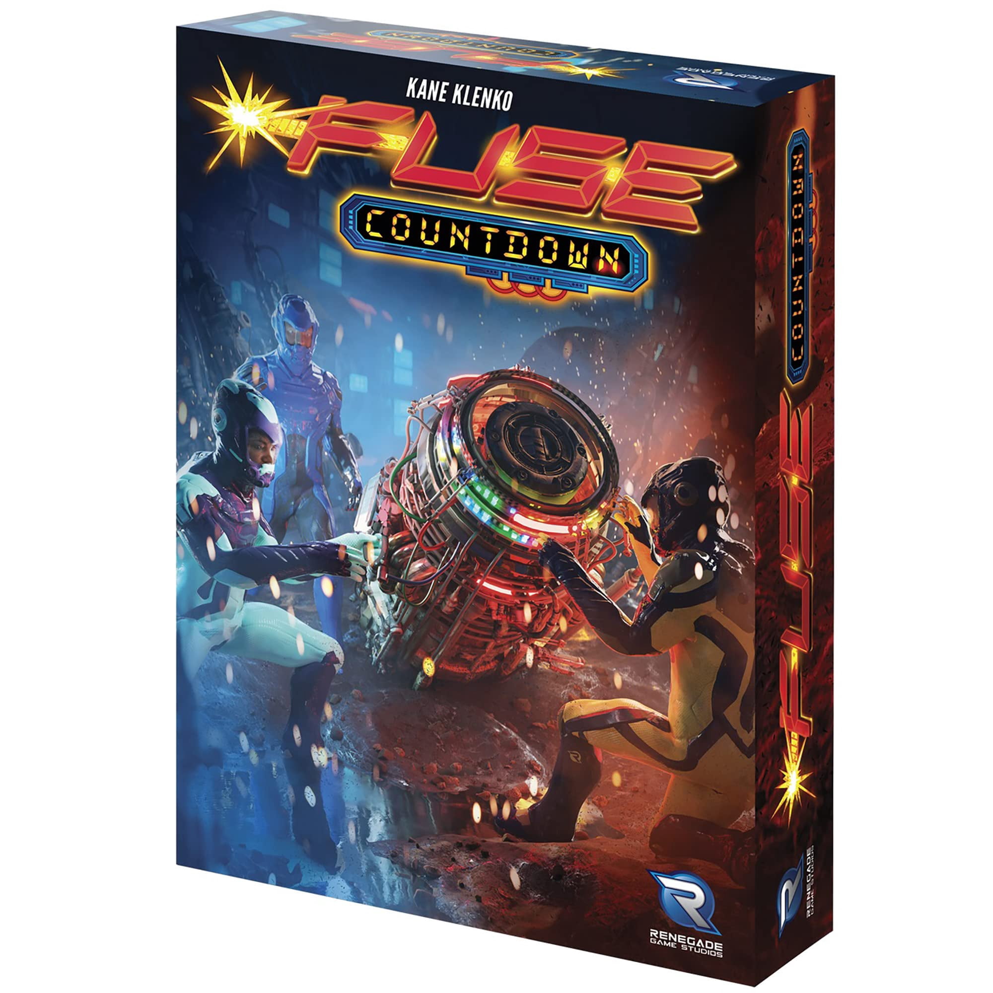 Renegade Game Studios - Expansión Del Juego Renegade Fuse Countdown Para Más De 14 Jugadores De 1 A 5 Años