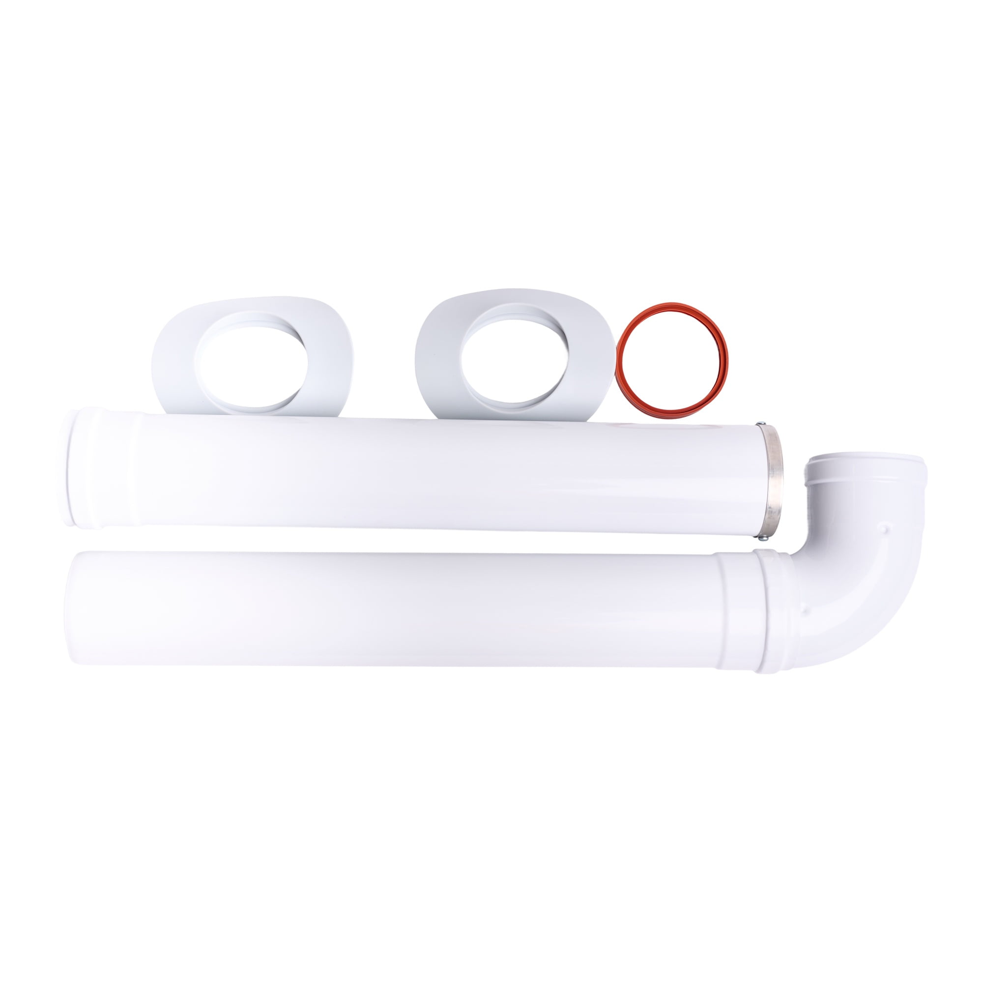 Mademsa - Kit Ductos Evacuación Calefont Universal Tiro Forzado 13 Lt 80 Mm