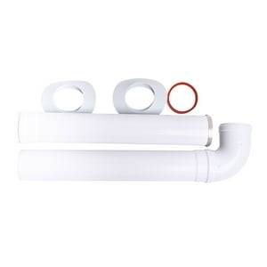 Mademsa - Kit Ductos Evacuación Calefont Universal Tiro Forzado 13 Lt 80 Mm