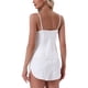 thumbnail image 3 of Conjuntos de pijama para mujeres, shorts, cami sexy de satén para ropa de dormir cómoda y uso en el salón durante todo el año, S blanco, 3 of 6