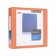 thumbnail image 1 of Binder Staples Standard con vista de 3 anillos, 2 pulgadas, naranja, 1 of 5