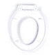 thumbnail image 3 of Asiento Y Tapa Para Wc Colomba Color Blanco, 3 of 3