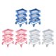 thumbnail image 5 of 6 Uds 1/12 Estante De Almacenamiento De Metal Con Ruedas Accesorio Para Muebles De Casa De Mu?ecas, 5 of 6