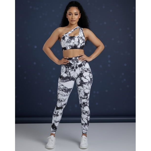 Conjunto Deportivo Mujer Tie Dye Levanta Glúteos