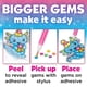 thumbnail image 4 of Kit de pintura con diamantes Creativity para niños Big Gem Axolotl, 4 of 9