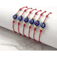 thumbnail image 3 of Pulsera hilo rojo ojo turco protección, 3 of 3
