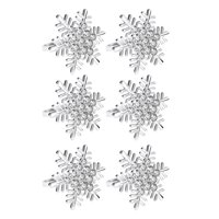 Magideal - 6 Servilleteros Navideños Con Motivo De , Servilleteros Navideños, Elegante Hebilla Para Servilletas, Servilletero Para Decoración De Mes , Argén Argén