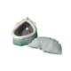 thumbnail image 4 of Casa Cama Suave para Gatos con Juguete Colgante Verde, 4 of 6