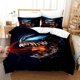 thumbnail image 2 of Deadpool Spiderman Quilt Duvet Cover Set Super Kids Double3-Piece Bedding Set, 2 of 5