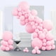 thumbnail image 1 of Balloon PartyWoo, rosa pastel, 140 unidades, diferentes tamaños, 1 of 6