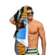thumbnail image 5 of Lava Toalla de playa de secado rápido con diseño temático, regalo para mujeres y niñas, ideal para cumpleaños, fans, amantes de la música, uso en la playa o al aire libre, 78 × 160 cm, 5 of 6