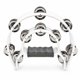 thumbnail image 1 of Pandero Media Luna Hendrix White Ergonómico Profesional - PS, 1 of 4