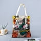 thumbnail image 2 of Danganronpa Bolso de tela con estampado de lienzo para mujer, bolsa de compras reutilizable y estética, con cremallera interior, regalo para mujer,40*40cm., 2 of 6