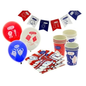 Carnaval - Pack De Decoración Dieciochera Rojo