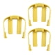 thumbnail image 4 of 3 Piezas Amarillos Reemplazo Conector Rápido Accesorio para K2, K3, K7, Lavado de Autos, Manguera de Gatillo de Lavado a Presión, 4 of 5