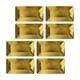 thumbnail image 5 of 8 platos desechables de papel de aluminio rectangulares, platos de papel para fiestas, utensilios para cafeterías, restaurantes, eventos, bodas y repo Oro, 5 of 5