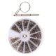 thumbnail image 5 of Juego de tuercas con tornillos para destornillador 600x Kit de herramientas de reparación de relojes micro destornilladores, 5 of 5