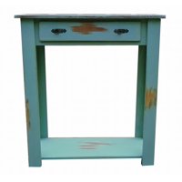 Marfeld Muebles - Arrimo Turquesa Una Division