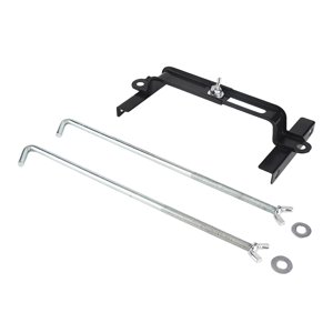 Ioensy - Kit De Soporte De Fijación Para Batería De Coche Genérico, Amarre De Batería Ajustable