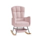 thumbnail image 3 of Pink Teddy Rocking Armchair, 3 of 3