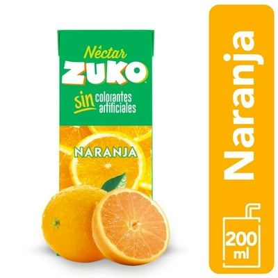 Néctar Naranja Caja 200 Cc Zuko