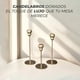 thumbnail image 4 of Candelabro 3 Piezas Porta Vela Centro De Mesa Cuenco Gold, 4 of 5