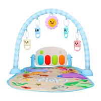 Gimnasio Para Bebé Glowup Celeste Con Piano Musical Didáctico