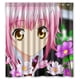 thumbnail image 1 of Cortina de ducha Shugo Chara Egg 2.º con ganchos, tamaño 66 x 72 pulgadas, 1 of 3