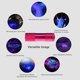 thumbnail image 5 of Linterna de luz violeta de 6 piezas y 9 LED, lámpara detectora de dinero UV, 5 of 5