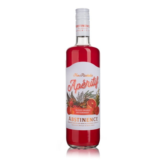 Aperitivo sin alcohol, abstinencia, naranja sanguina, 750 ml